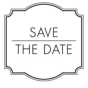 Three Designing Women Mix and Match Bridal Bliss Date Stamp