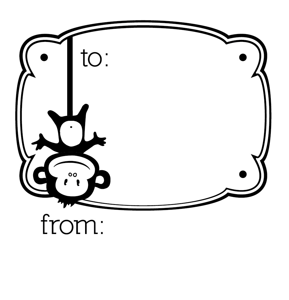 Mix & Match Baby Monkey Stamp Three Designing Women Mix and Match Baby Monkey Stamp