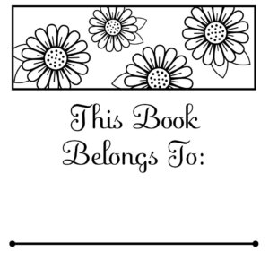 Three Designing Women Mix and Match Book Daisy Belongs Stamp