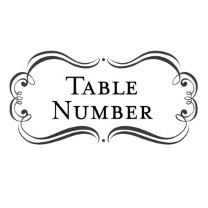 Three Designing Women Mix and Match Bridal Armore Table Stamp