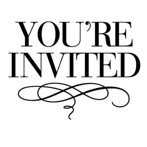 Three Designing Women Mix and Match Bridal Luxe Invited Stamp