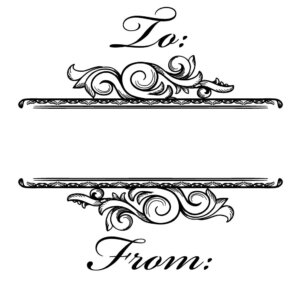 Three Designing Women Mix and Match Salutations Ornate To From