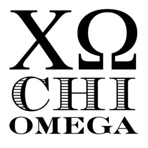Three Designing Women Mix and Match Sorority Chi Omega Greek